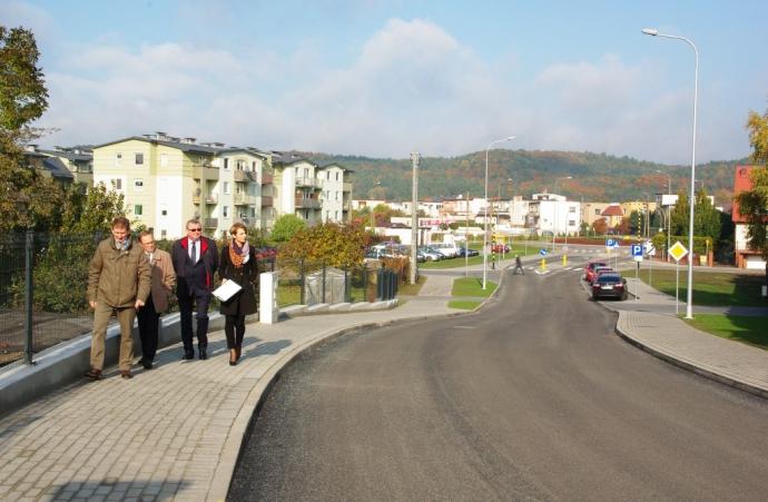 Nowo wybudowana ul. Chmielewskiego