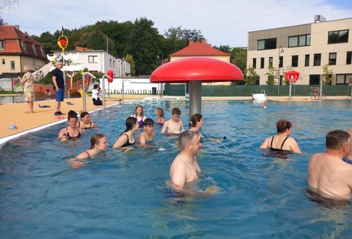 Trening i spotkanie z Robertem Korzeniowskim na Wodnych Ogrodach