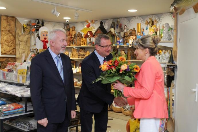 Galeria kaszubska w centrum Wejherowa   
