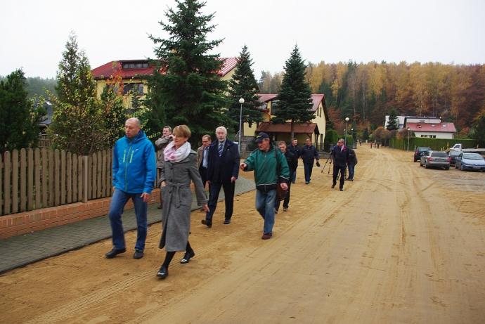 Utwardzone ulice na os. Sucharskiego
