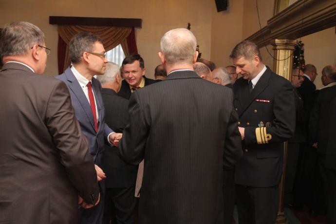 Opłatek kombatantów w Atlantiku