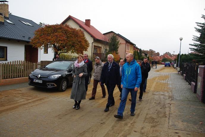Utwardzone ulice na os. Sucharskiego