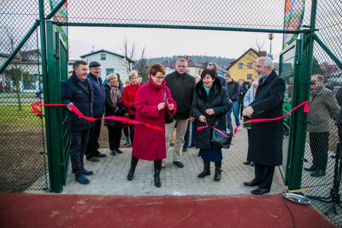 Boisko na osiedlu Sucharskiego gotowe
