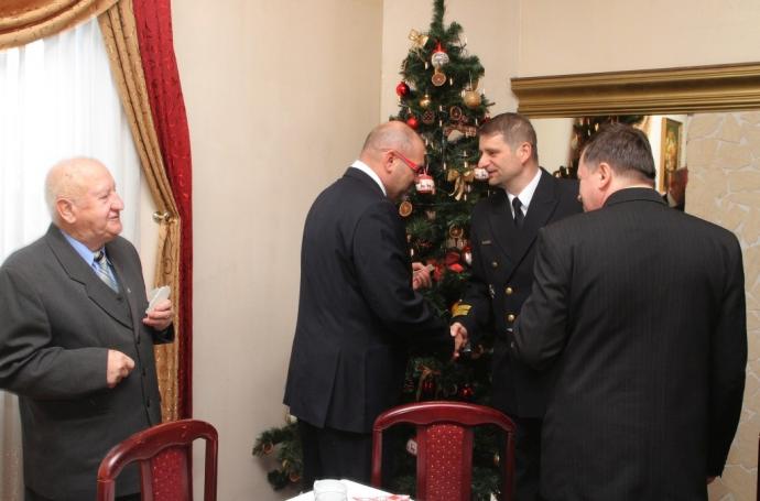 Opłatek kombatantów w Atlantiku