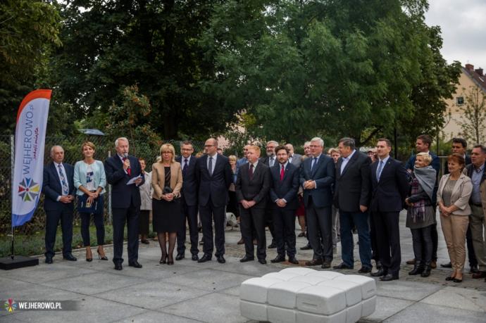 Otwarcie Skweru Reginy Osowickiej