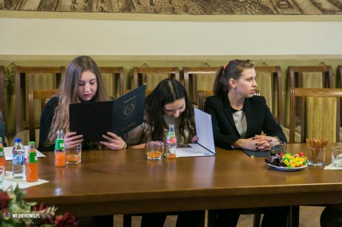 Inauguracja Młodzieżowej Rady Miasta Wejherowa