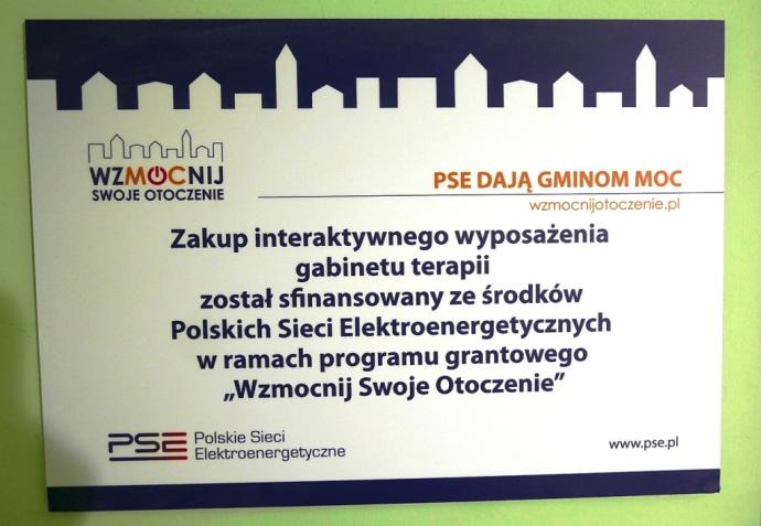 Otwarcie gabinetu terapii interaktywnej w „dziewiątce”