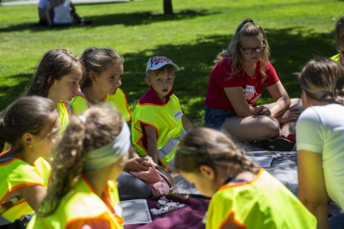 Co w trawie piszczy? Spacery edukacyjne w wejherowskim parku
