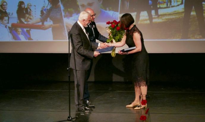 Medal Miasta Wejherowa dla OSW nr 2 dla Niesłyszacych z okazji Jubileuszu 100-lecia 