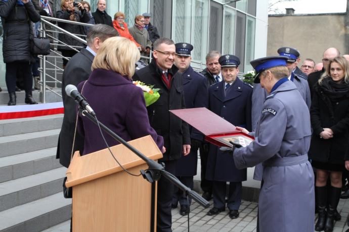 Zmodernizowana siedziba KP Policji w Wejherowie