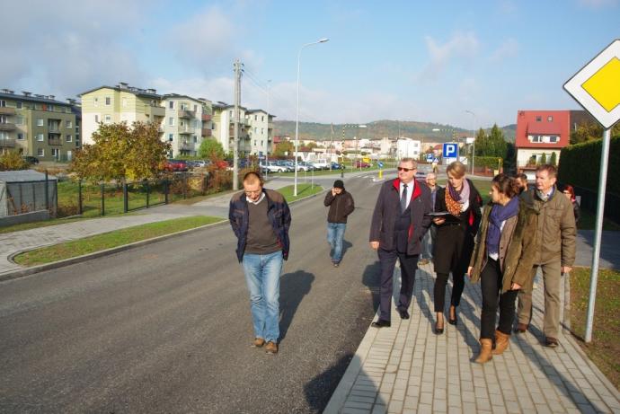 Nowo wybudowana ul. Chmielewskiego