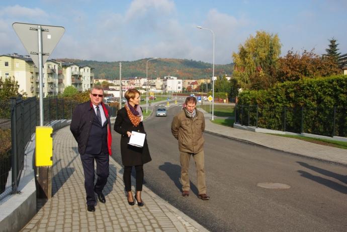 Nowo wybudowana ul. Chmielewskiego