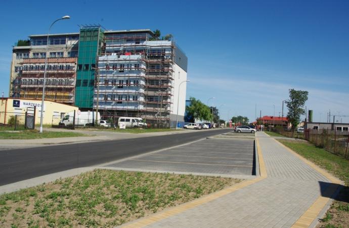 Nowa droga przy Powiatowym Urzędzie Pracy
