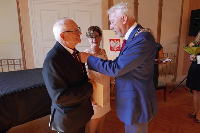 Medale Róży dla Złotych jubilatów