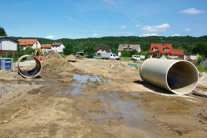 Trwa budowa I etapu Węzła Zryw