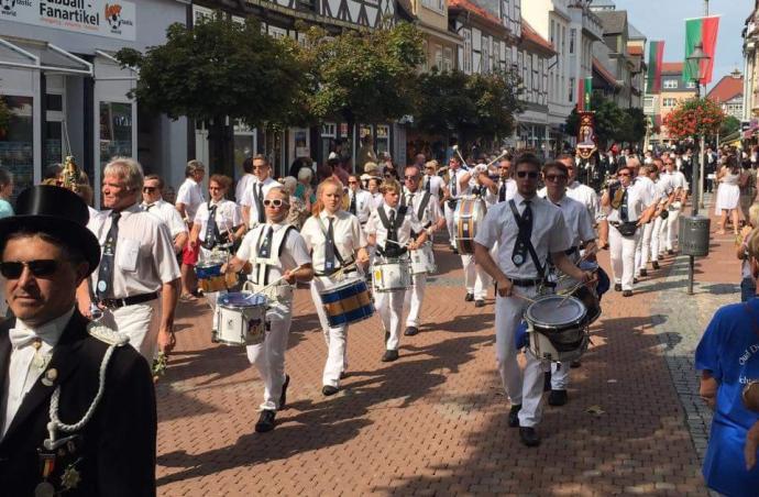 Wejherowscy bracia kurkowi gościli w Niemczech