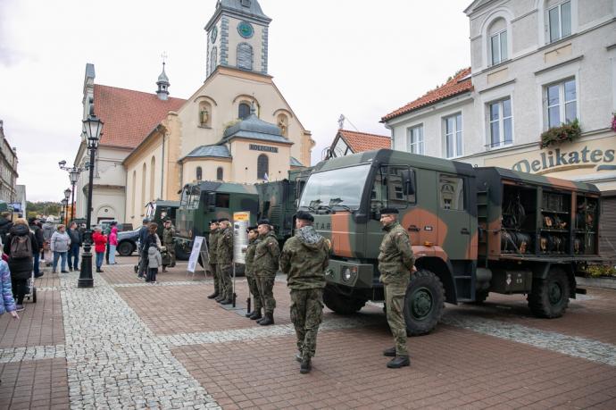 Uroczyste ślubowanie żołnierzy 