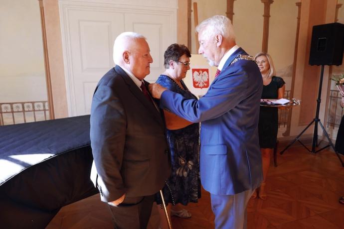 Medale Róży dla Złotych jubilatów