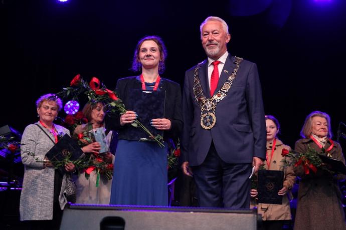 Dorota Muża-Szlas nagrodzona Miniaturą Statuetki Jakuba Wejhera