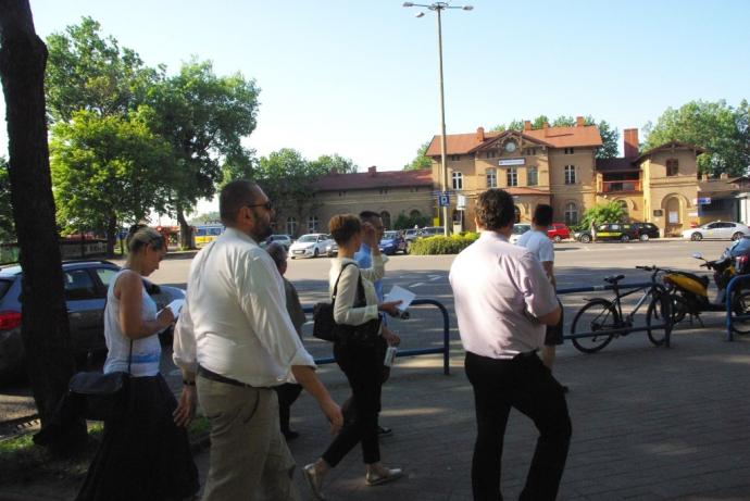 Spacer studyjny po mieście na potrzeby rewitalizacji 