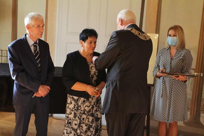 Medale dla Złotych Jubilatów