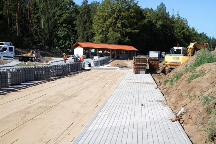 Powstaje parking przy wejherowskim cmentarzu