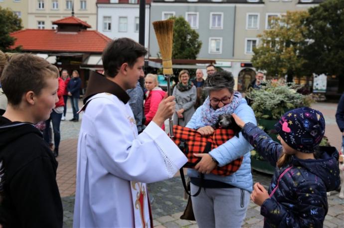 Franciszkanie pobłogosławili zwierzęta