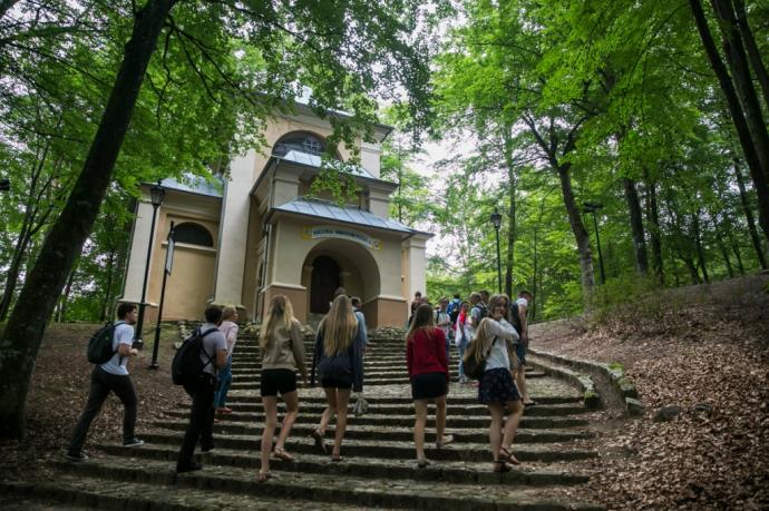 Pielgrzymów mocno wzruszyła Piaśnica