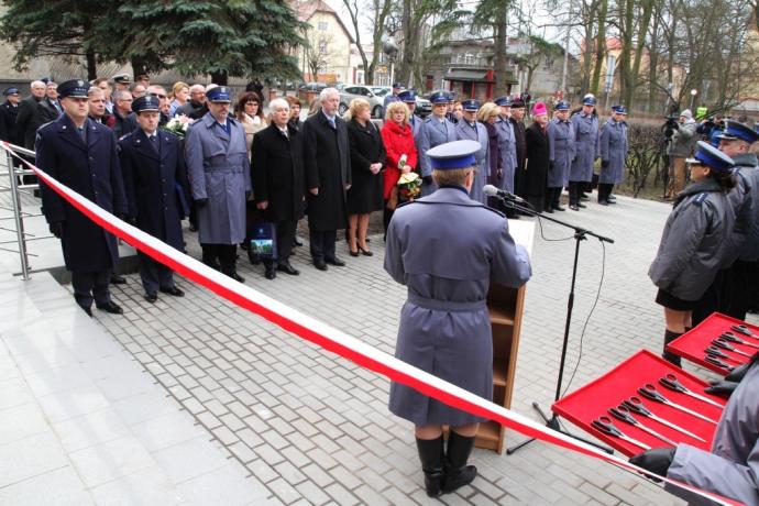 Zmodernizowana siedziba KP Policji w Wejherowie