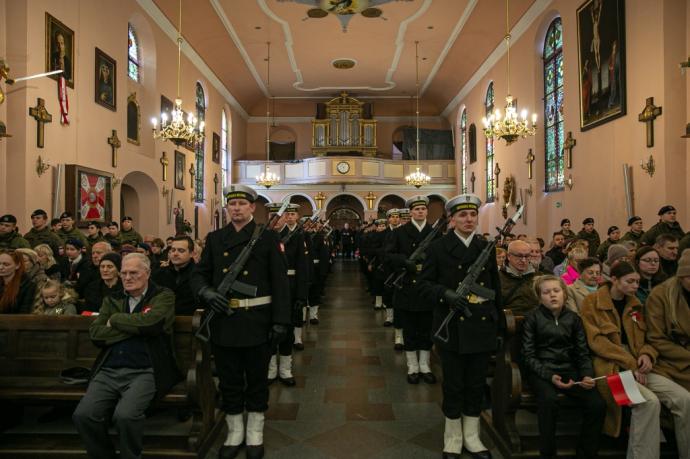 Wejherowo uczciło 105. rocznicę polskiej niepodległości 