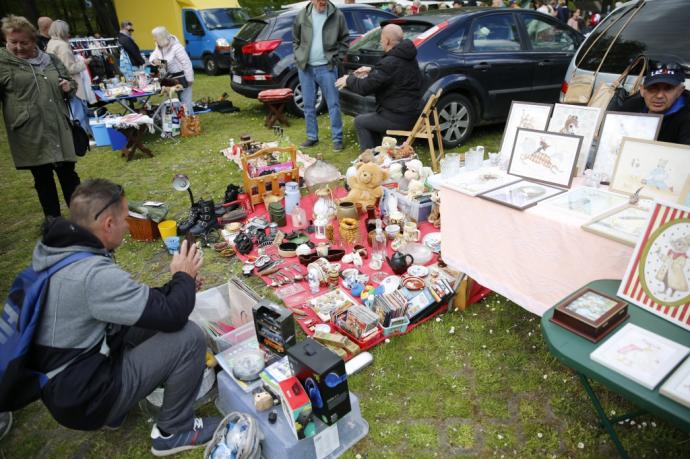 Prawdziwe tłumy na pierwszym Pchlim Targu w Wejherowie! 