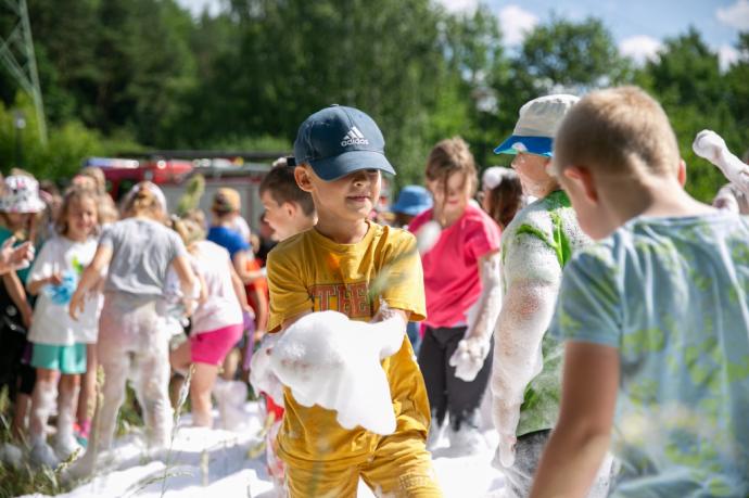 Kolorowy Dzień Dziecka wejherowskiej jedenastki 