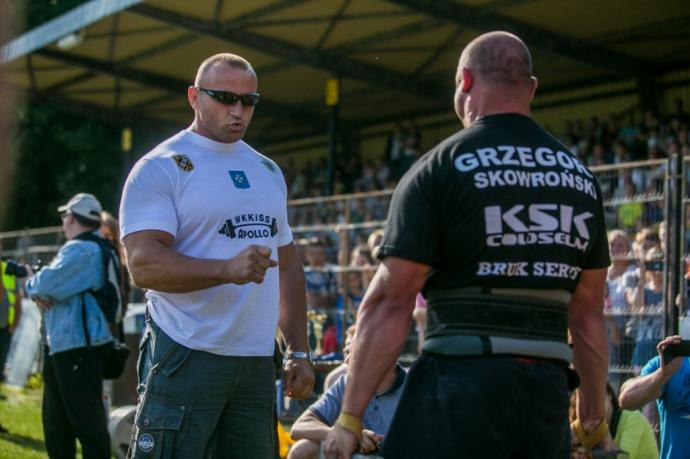 Mariusz Pudzianowski sędziował zawody Strongmanów