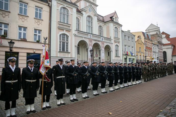 Uroczyste ślubowanie żołnierzy 