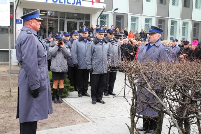 Zmodernizowana siedziba KP Policji w Wejherowie