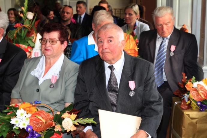 Medale dla Złotych Jubilatów