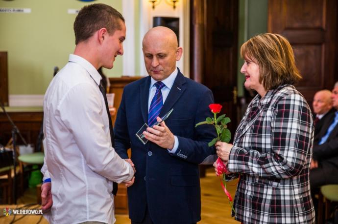 Prezydent nagrodził sportowców z Wejherowa 