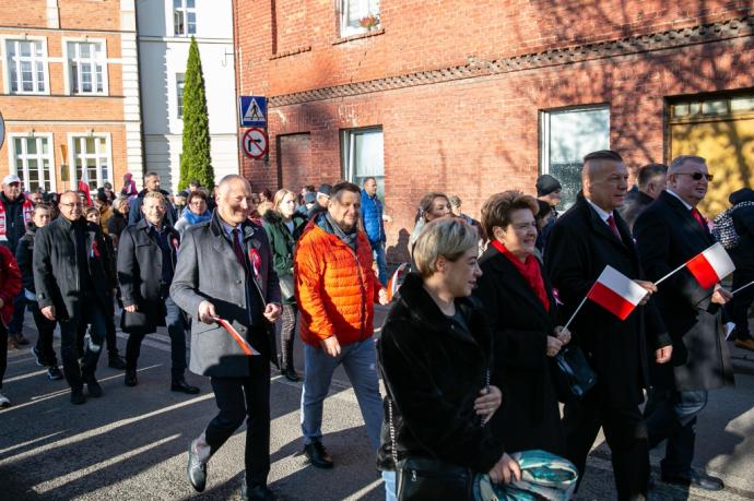 Wejherowo uczciło 105. rocznicę polskiej niepodległości 