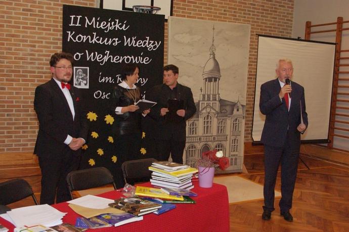 Paweł Formela zwycięzcą Konkursu Wiedzy o Wejherowie