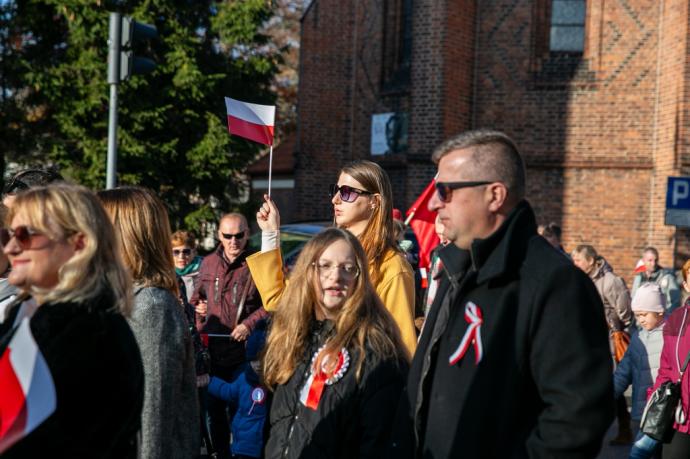 Wejherowo uczciło 105. rocznicę polskiej niepodległości 