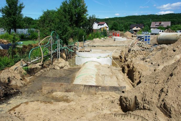 Trwa budowa I etapu Węzła Zryw