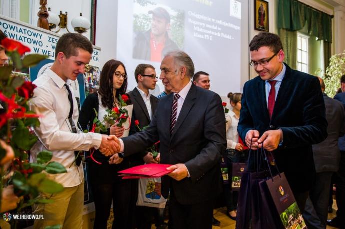 Prezydent nagrodził sportowców z Wejherowa 