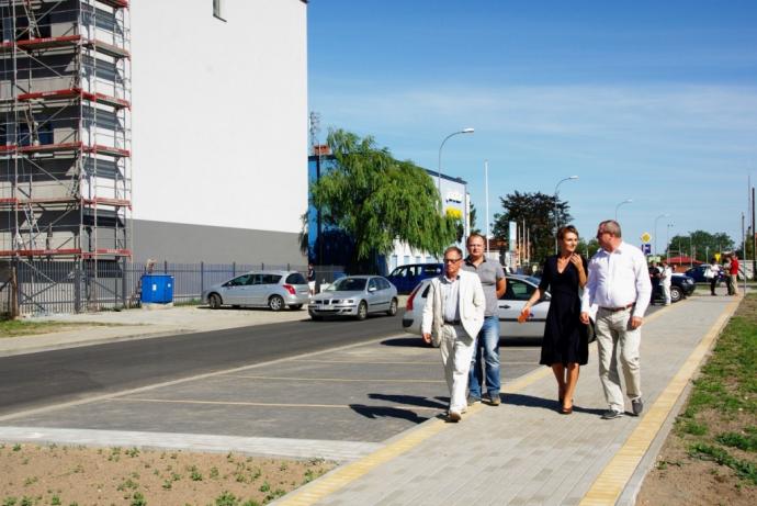 Nowa droga przy Powiatowym Urzędzie Pracy