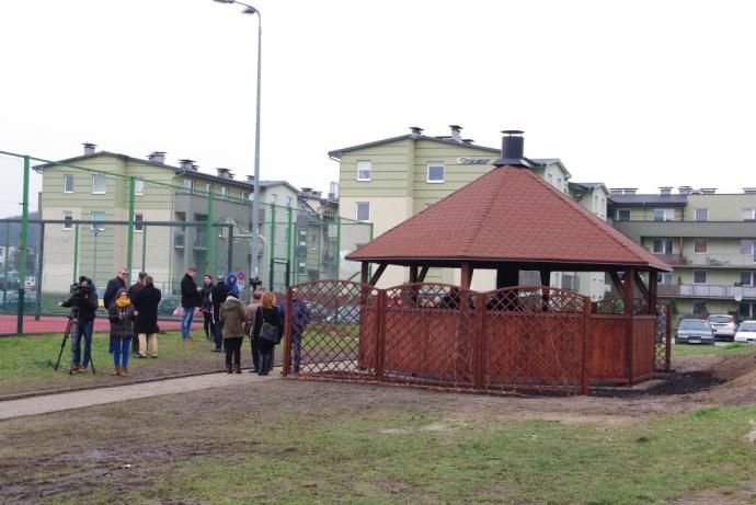 Nowa wiata posłuży integracji mieszkańców