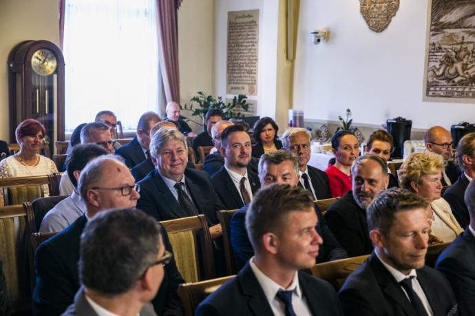Uroczysta sesja Rady Miasta Wejherowa 