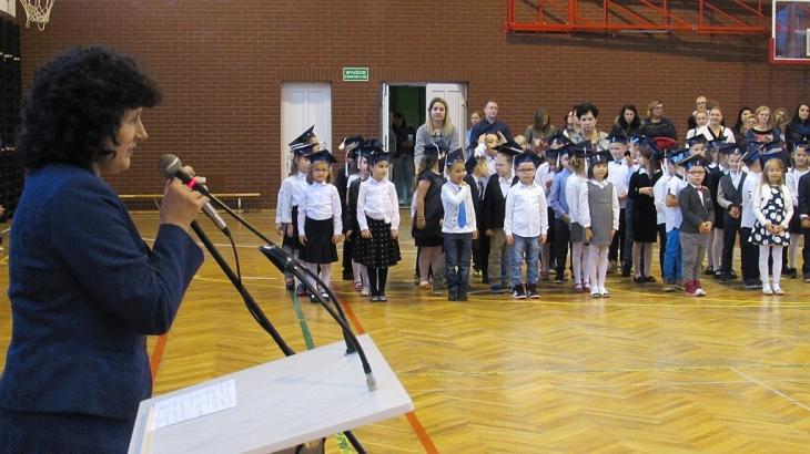 Pierwszoklasiści „jedenastki” złożyli ślubowanie