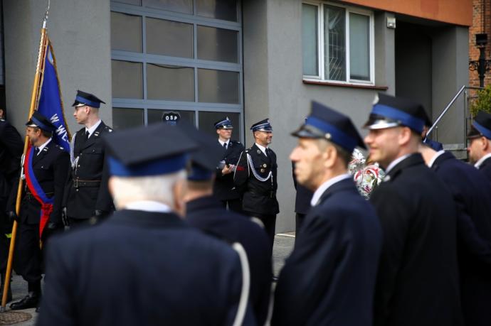 Na placu przy OSP Wejherowo odbyła się uroczysta zbiórka z okazji Dnia Strażaka