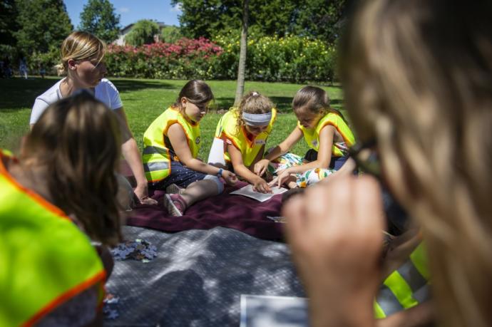 Co w trawie piszczy? Spacery edukacyjne w wejherowskim parku