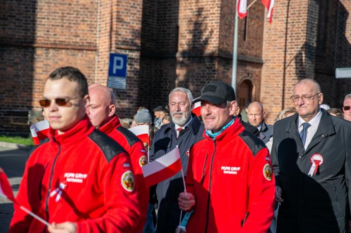 Wejherowo uczciło 105. rocznicę polskiej niepodległości 