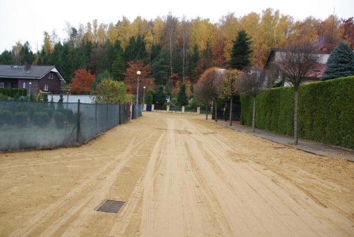 Utwardzone ulice na os. Sucharskiego
